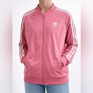 Adidas Originals Pink Track Jacket Big Kids XL (15–16) Like New